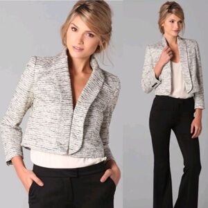 ALICE + OLIVIA - Metallic Tweed Blazer/Jacket - XS- Made in NY City